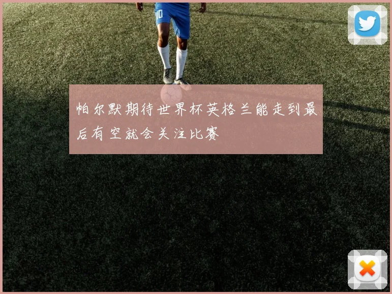 帕尔默期待世界杯英格兰能走到最后有空就会关注比赛